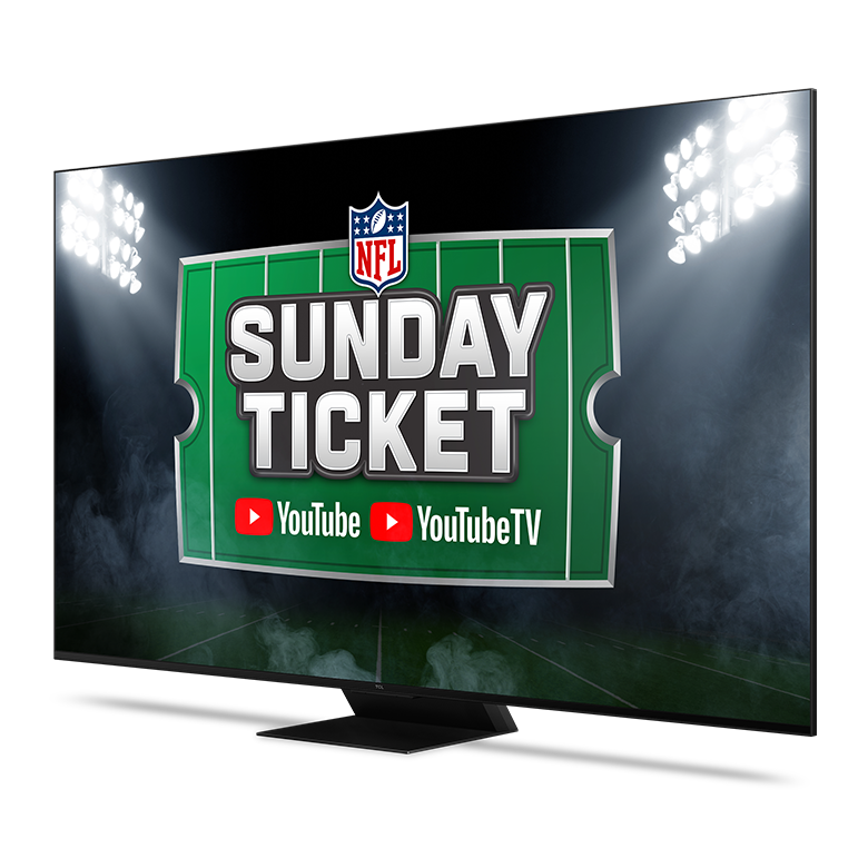 Up to $200 off NFL Sunday Ticket with Purchase of Select TCL TV