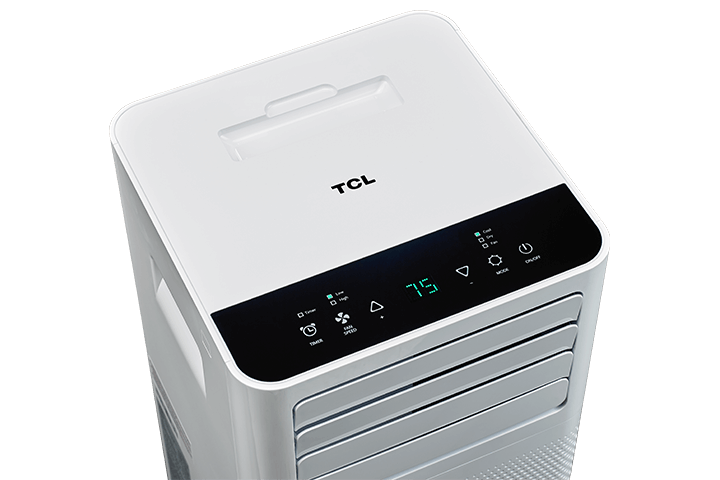 TCL 6,000 BTU Portable Air Conditioner - Top