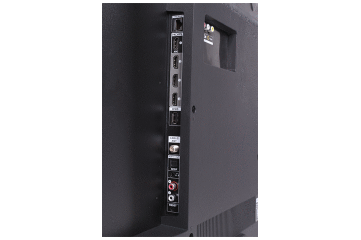 TCL 43” UP120 4K UHD LED Roku Smart TV - Port View