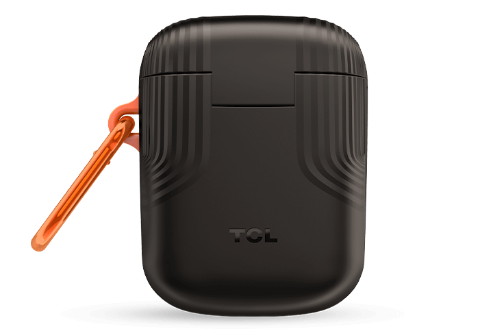 TCL Black True Wireless In-ear Bluetooth Headphones - Case Front