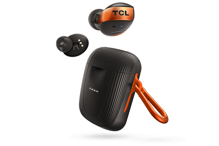 TCL Black True Wireless In-ear Bluetooth Headphones - Hero
