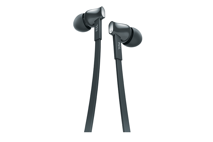 TCL Shadow Black In-ear with Mic - MTRO100BK | TCL