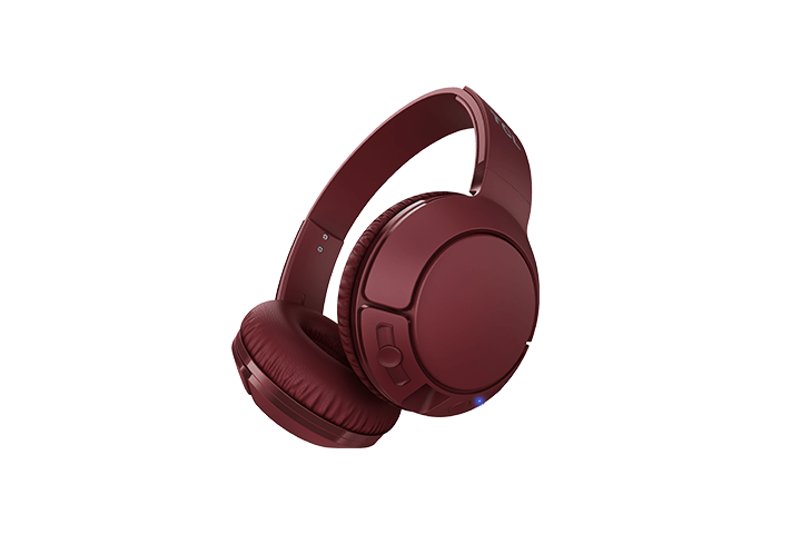 TCL Burgundy Crush Wireless On-ear Bluetooth Headphones with Mic -  MTRO200BTRD