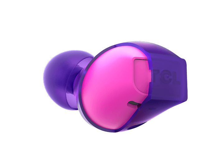 TCL Sunrise Purple True Wireless In-ear Bluetooth Headphones - Driver