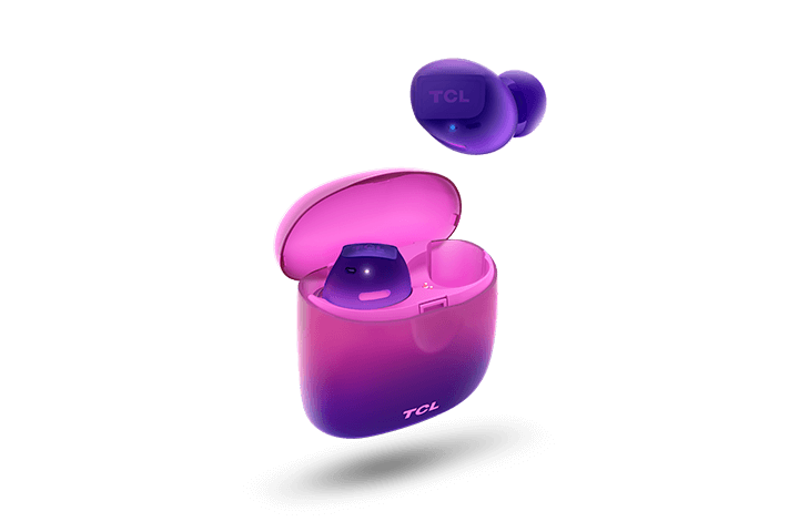 TCL Sunrise Purple True Wireless In-ear Bluetooth Headphones - Beauty