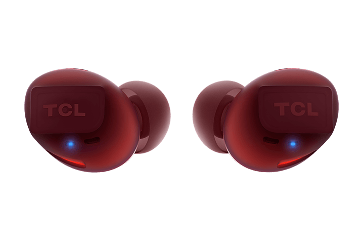 TCL Sunset Orange True Wireless In-ear Bluetooth Headphones - Headphones Front