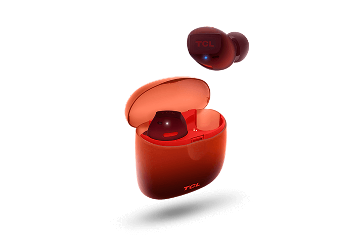 TCL Sunset Orange True Wireless In-ear Bluetooth Headphones - Beauty