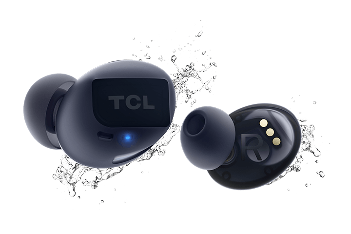 TCL Phantom black True Wireless In-ear Bluetooth Headphones - IPX4