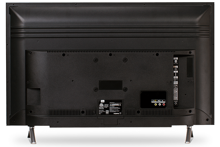 TCL 32” Class 3-Series HD LED Roku Smart TV - Back View