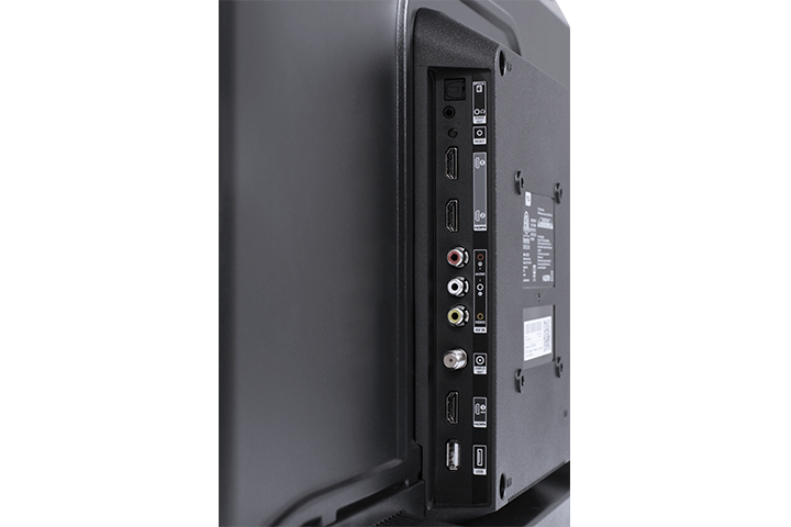 TCL 32” Class 3-Series HD LED Roku Smart TV- Ports View