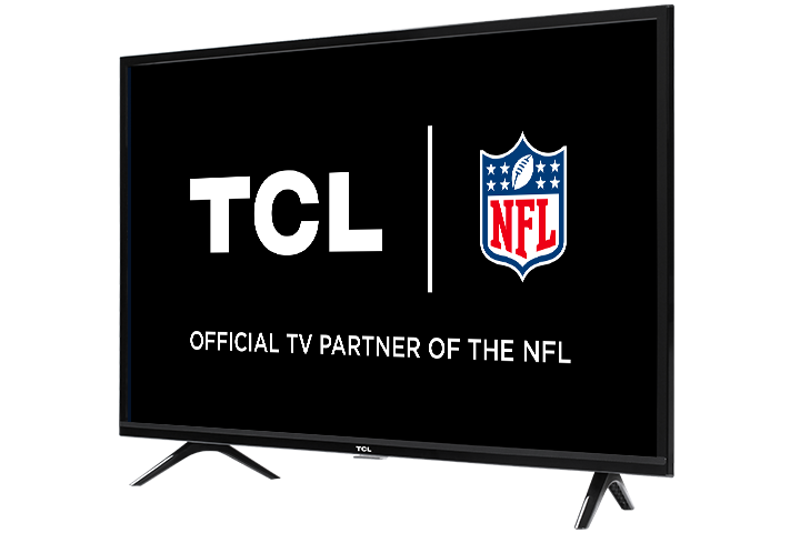TCL 32” CLASS 3-SERIES HD LED Android SMART TV - 32S334-CA Angled Left