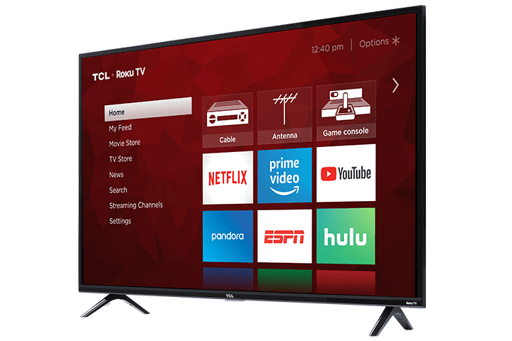 TCL 43V 4K SmartTV (Youtube,Netflix等)