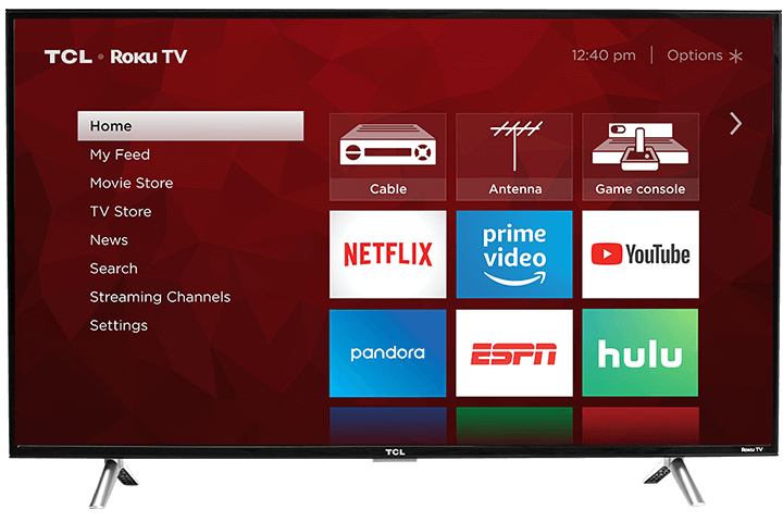 TCL 43 Class 4-Series 4K UHD HDR Roku Smart TV - 43S425