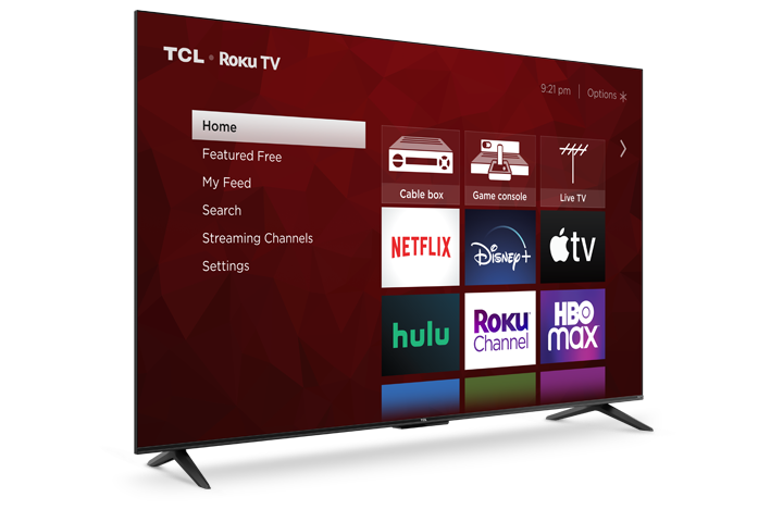 Endless Entertainment with Roku TV built-in