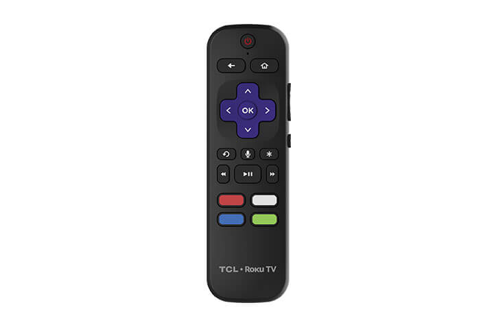 TCL 65" Class 5-Series 4K UHD Dolby Vision HDR Roku Smart TV - remote
