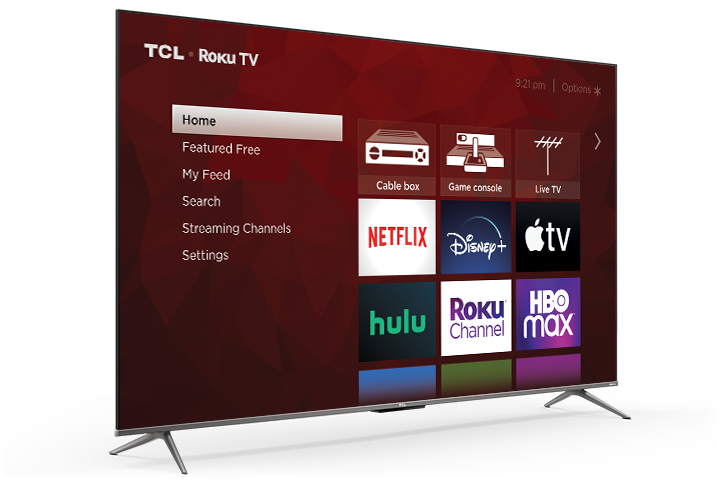 Endless Entertainment with Roku TV built-in