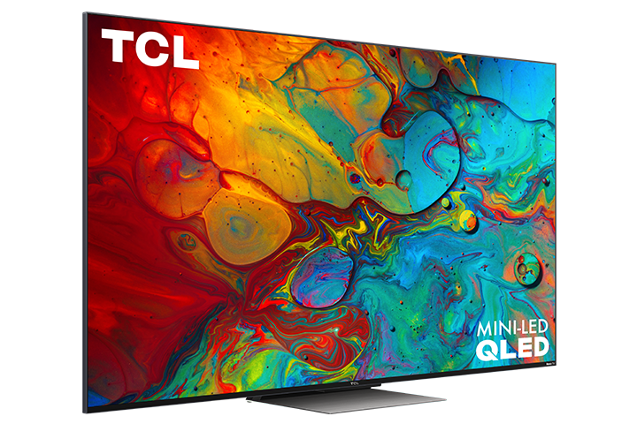 TCL 55" Class 6-Series 4K QLED Dolby Vision HDR - 55R655 - Left Angle
