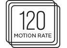 Cadence Motion Rate 120