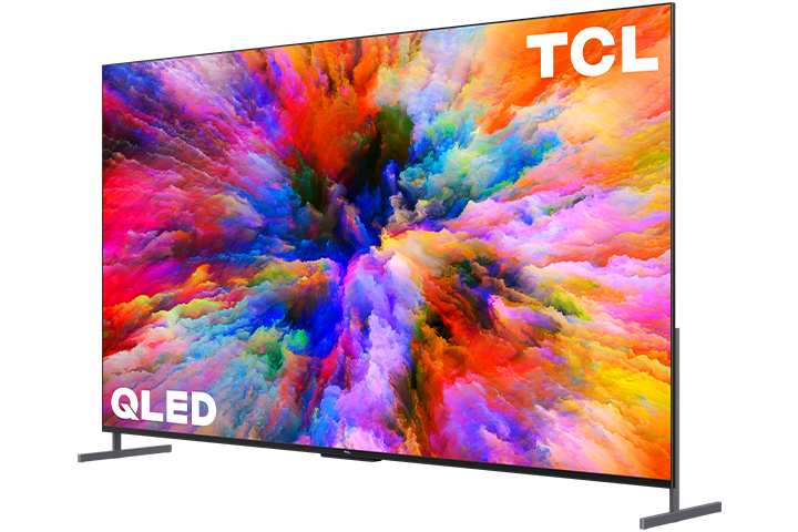 TCL 85" Class 4K QLED Dolby Vision HDR Smart Roku TV - 85R745 - Right