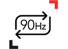 90Hz REFRESH RATE Icon