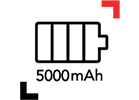 5000mAH Battery Icon