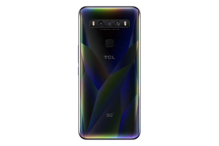 TCL 10 5G UW back view