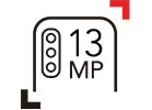 13MP camera icon
