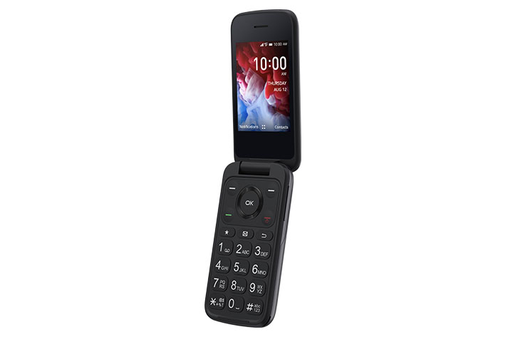 Schok Classic Flip Phone 4G/LTE (with oversized keypad) + Accessories