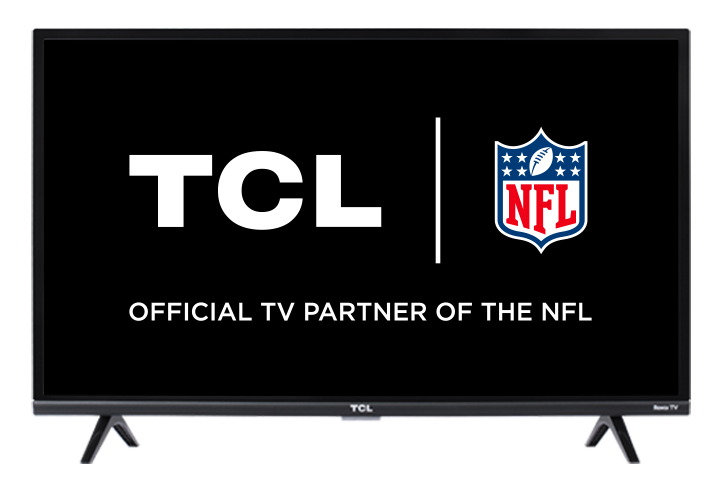 TCL 32” Class 3-Series HD LED Roku Smart TV - Front View