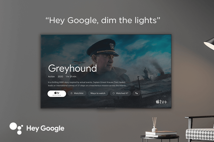 Hands-free voice control with Hey Google
